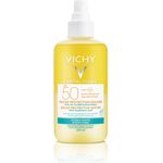 Vichy Capital Soleil Eau de Protection Solaire Spray LSF50, hoher Schutz für den Körper mit Hyaluron 200 ml