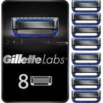 GilletteLabs Heated Razor Rasierklingen für Männer, 8 Nachfüllpackung