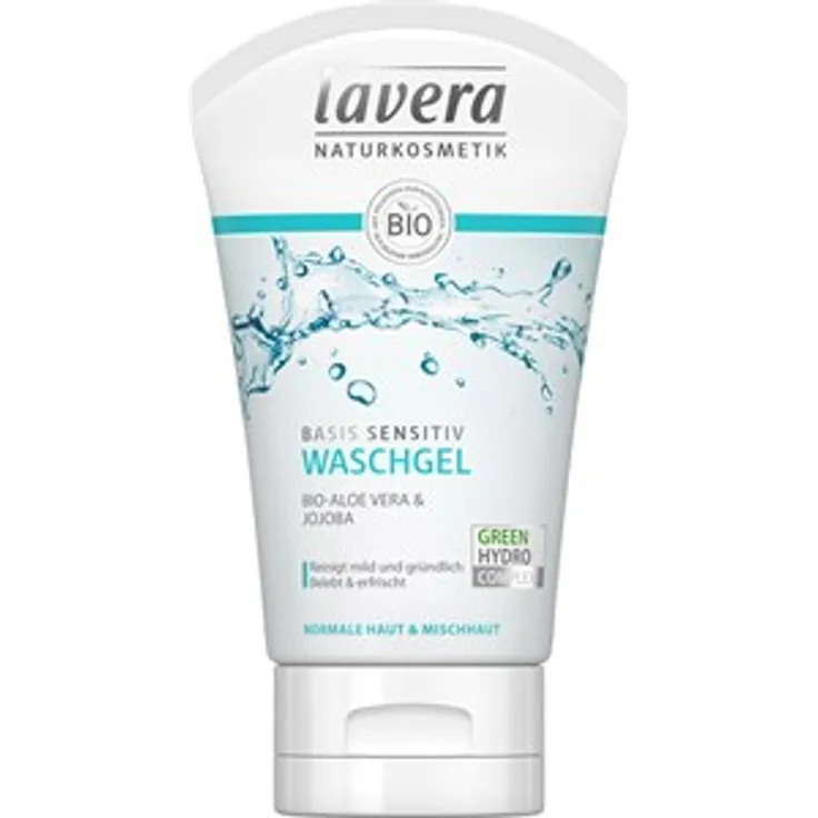 Lavera Basis sensitiv Waschgel 125 ml, für Damen und Herren empfohlen