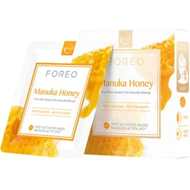 Foreo Gesichtspflege Intelligente Maskenbehandlung Ufo Mask Manuka Honey 6 x 1 Stk. – Bild 1