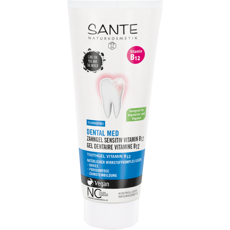 Sante Dental Med Sensitiv Vitamin B12 75 ml, für saubere & gesunde Zähne