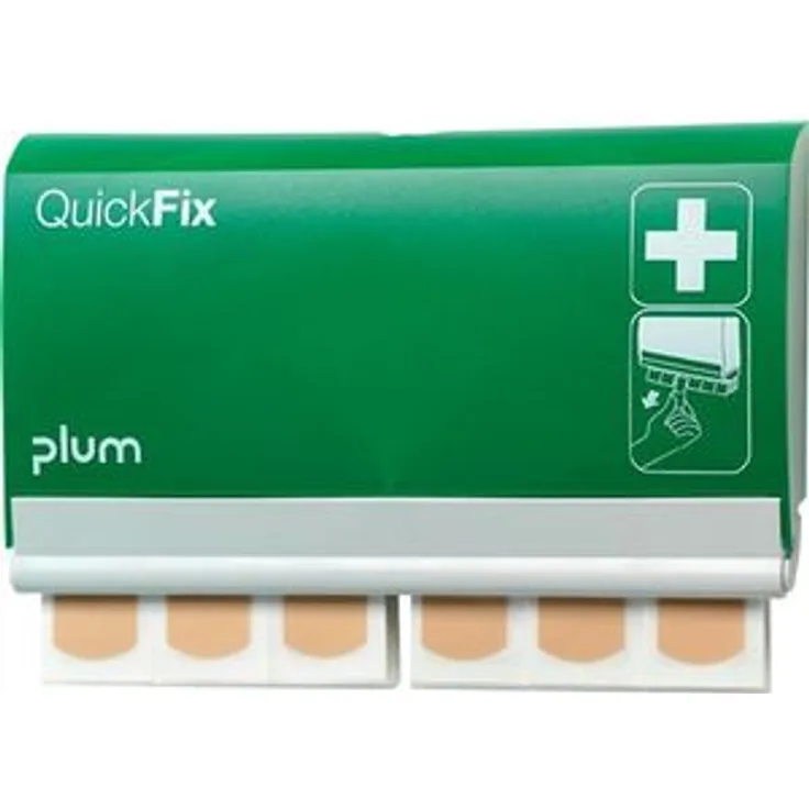 Plum 5501 QuickFix Pflasterspender mit 90 wasserfesten Pflastern