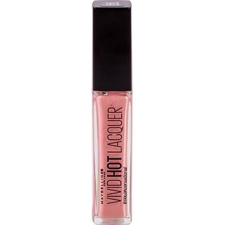 Maybelline Color Sensational Vivid Hot Laquer Widerstandsfähiger Lipgloss 7,7 ml Farbton 66 Too Cute