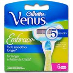 Gillette Venus Embrace Rasierklingen Für Damen, 6 Stück