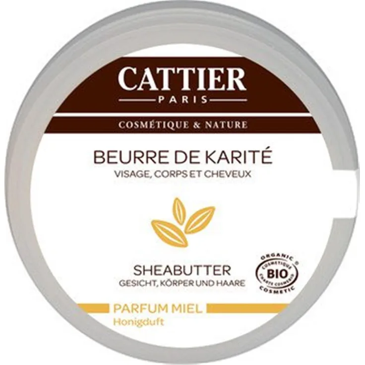 Cattier Sheabutter mit Honigduft 100 g 