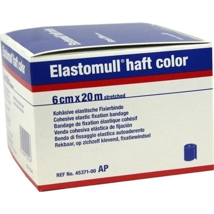 BSN Medical Elastomull haft color 6 cmx20 m Fixierb.blau 1 St.