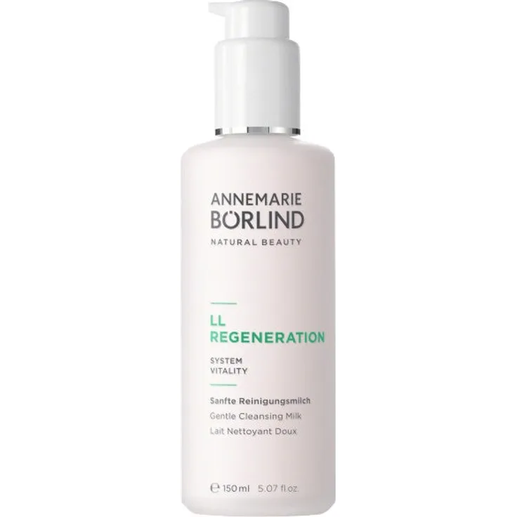 Annemarie Börlind LL Regeneration sanfte Reinigungsmilch 150 ml, mit LL-Biokomplex, Unterstützt die Zellerneuerung