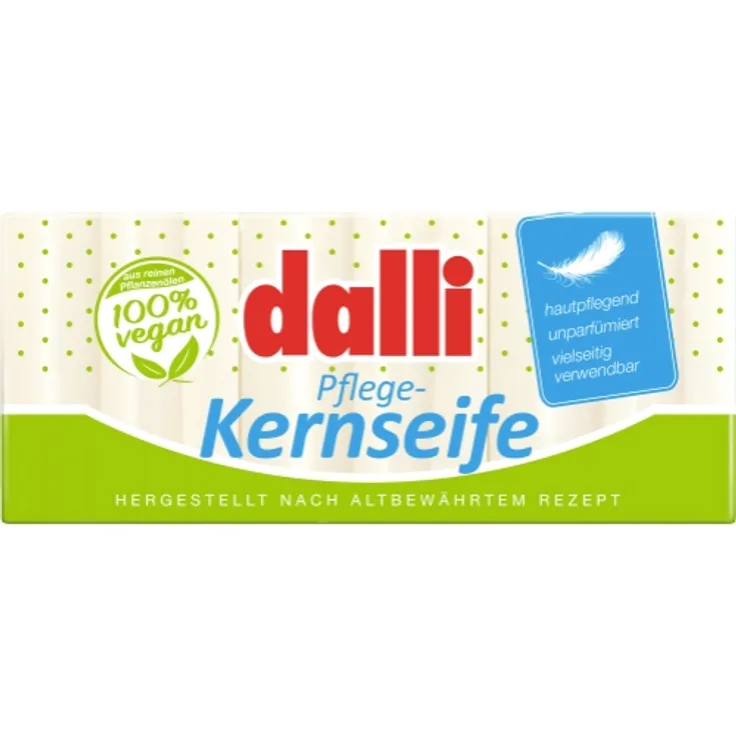 Dalli Pflege-Kernseife 375 g für Alle Hauttypen geeignet