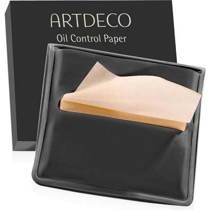 Artdeco Oil Control Paper Puderpapier 100 Stk., absorbiert überschüssigen Ölglanz und mattiert die Haut