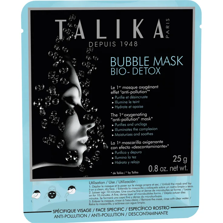 Talika Bubble Mask Bio Detox, mit einer Detox-Wirkung