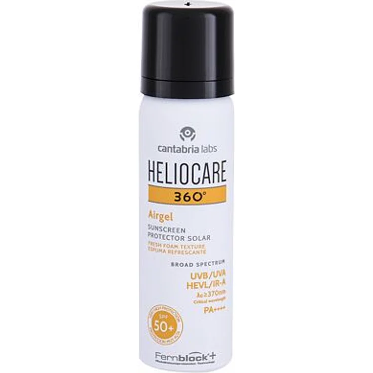 Heliocare 360° Airgel SPF50 Schaumiger Sonnenschutz fürs Gesicht 60 ml – Bild 1