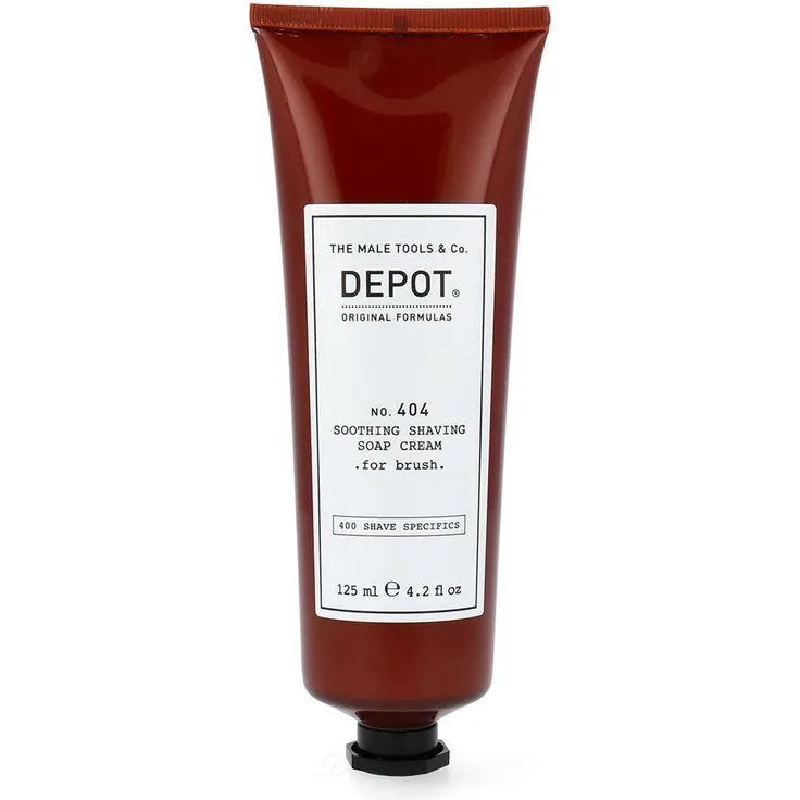 Depot No.404 Soothing Shaving Soap Cream for brush Rasiercreme 125 ml