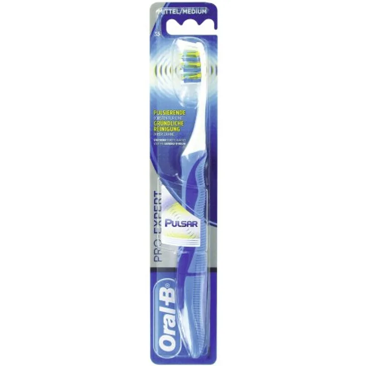 Oral-B Proexpert Pulsar 35 mittel 3er-Pack , mit MicroPulse-Borsten, Sanft zum Zahnfleisch