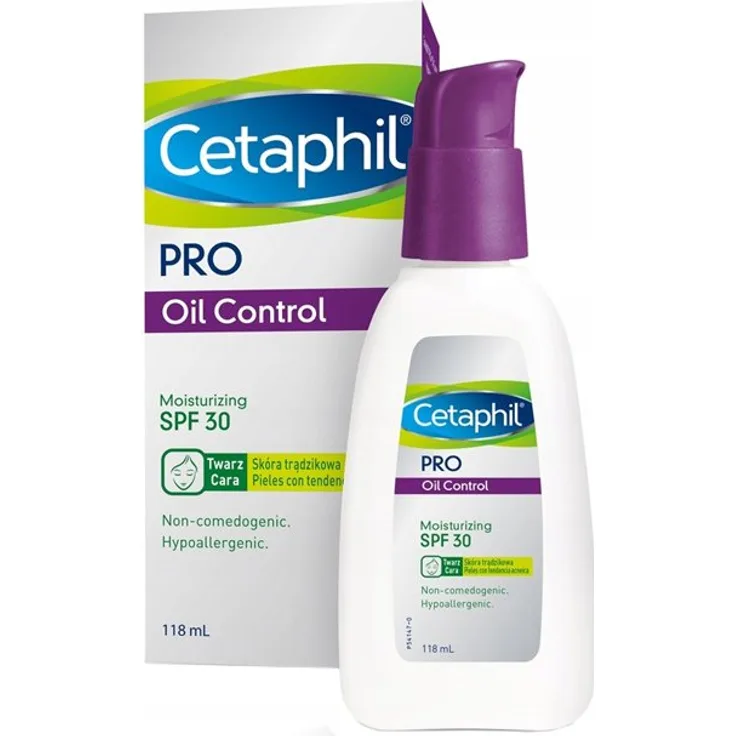 Cetaphil Pro Oil Control Feuchtigkeitscreme Spf30 118 ml mit einer pflegenden Wirkung