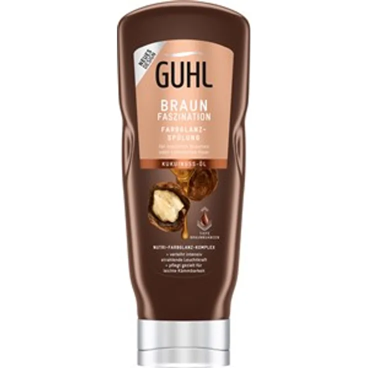 Guhl Haarpflege Conditioner Braun Faszination Farbglanz-Spülung 200 ml