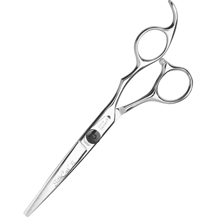 Olivia Garden SilkCut XL 6 Zoll gebogen Klingen, silber