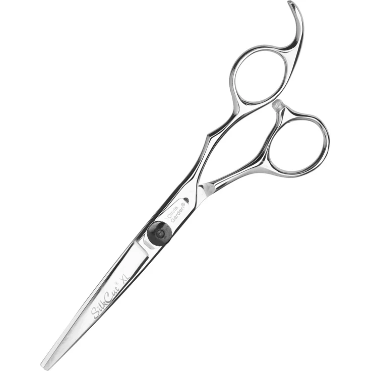 Olivia Garden SilkCut XL 6 Zoll gebogen Klingen, silber