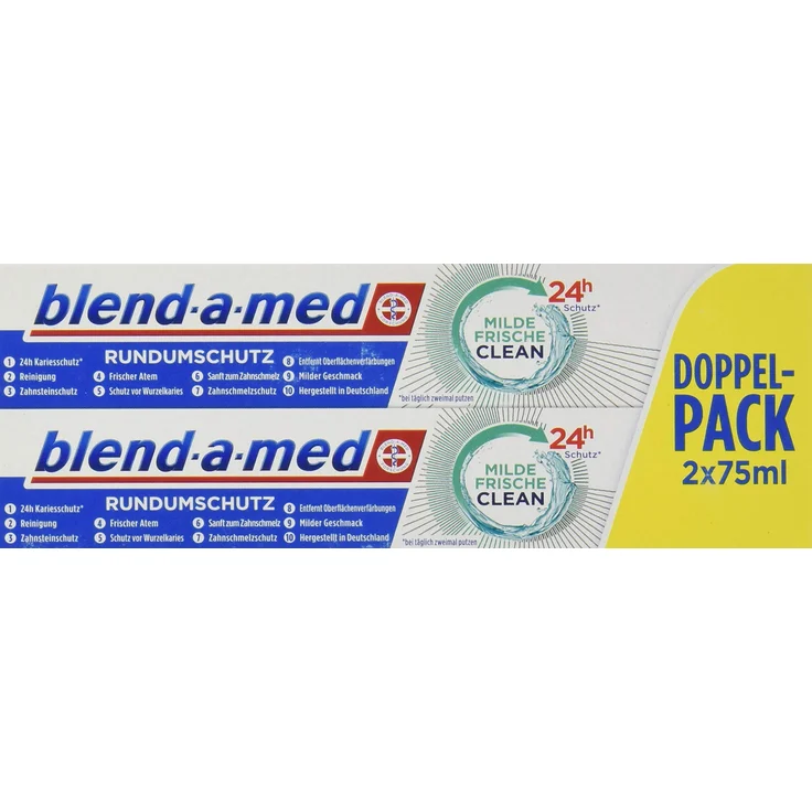 Blend-a-med Rundumschutz Milde Frische Clean Zahnpasta (1 x 150 ml)