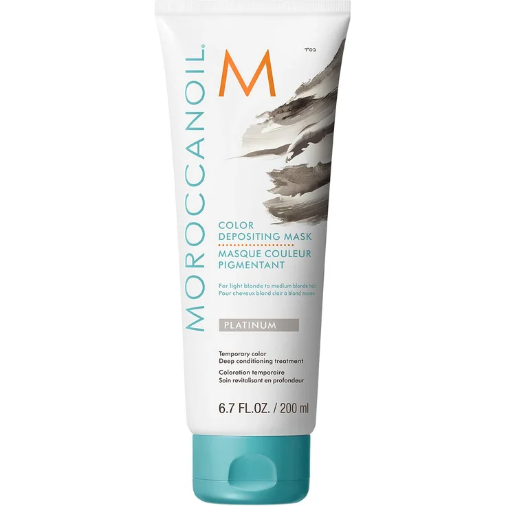 Moroccanoil Color Depositing Mask Platinum 200 ml – Bild 1