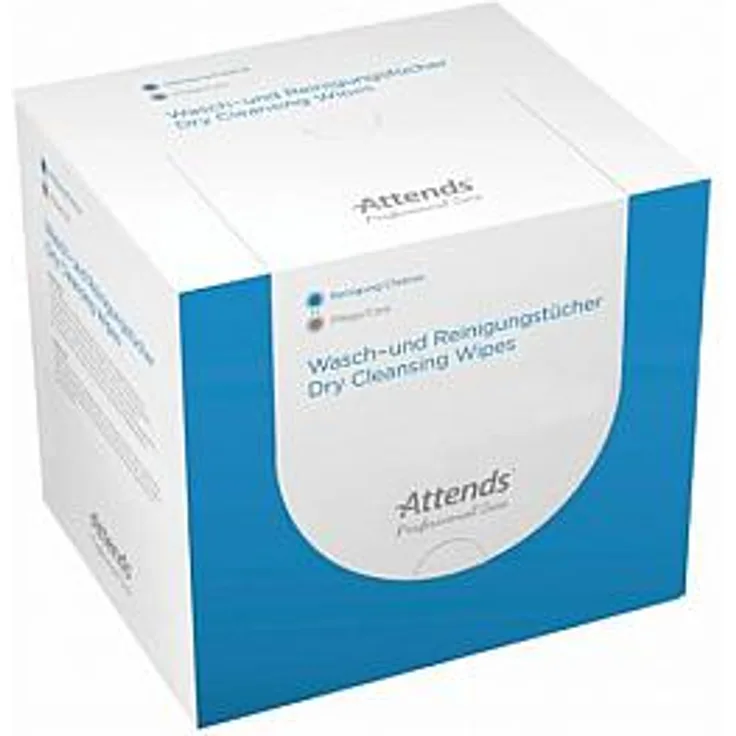 Attends Professional Care Wasch- und Reinigungstücher aus Zellstoff 20 x 30 cm für Körperhygiene 150 Stück