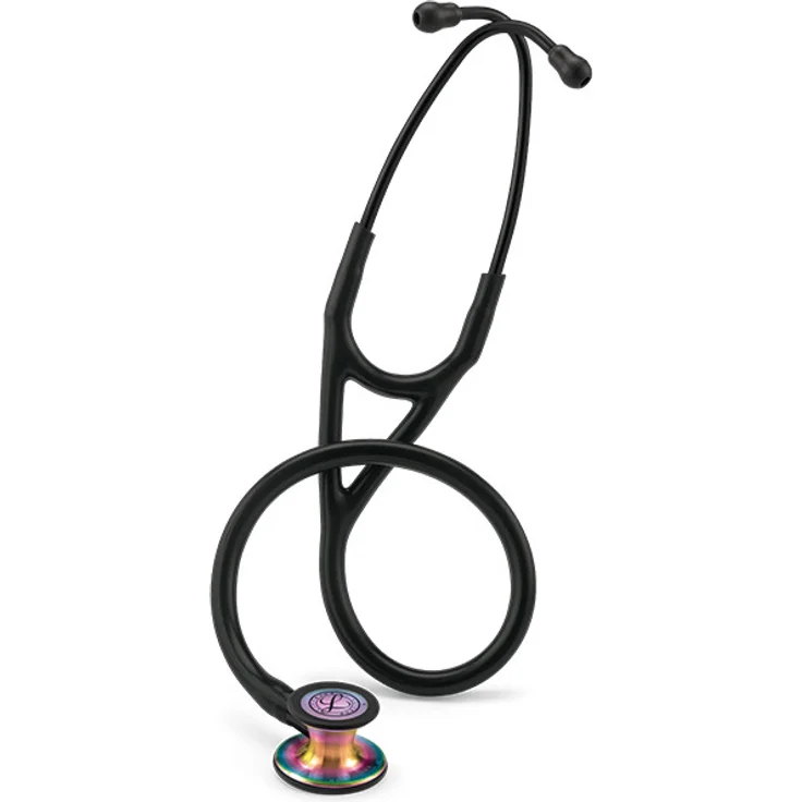Littmann Cardiology IV Diagnostic Stethoskop schwarz, regenbogenfarbenes Bruststück 1 Stück - Preisvergleich – Bild 1