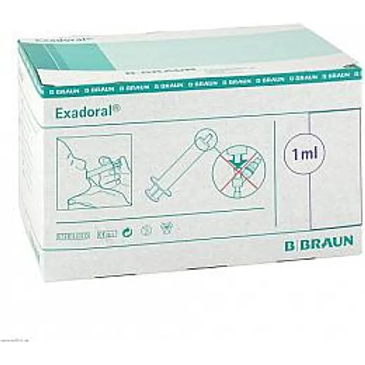 B. Braun Melsungen Exadoral B.Braun orale Spritze 1 ml 100 St.