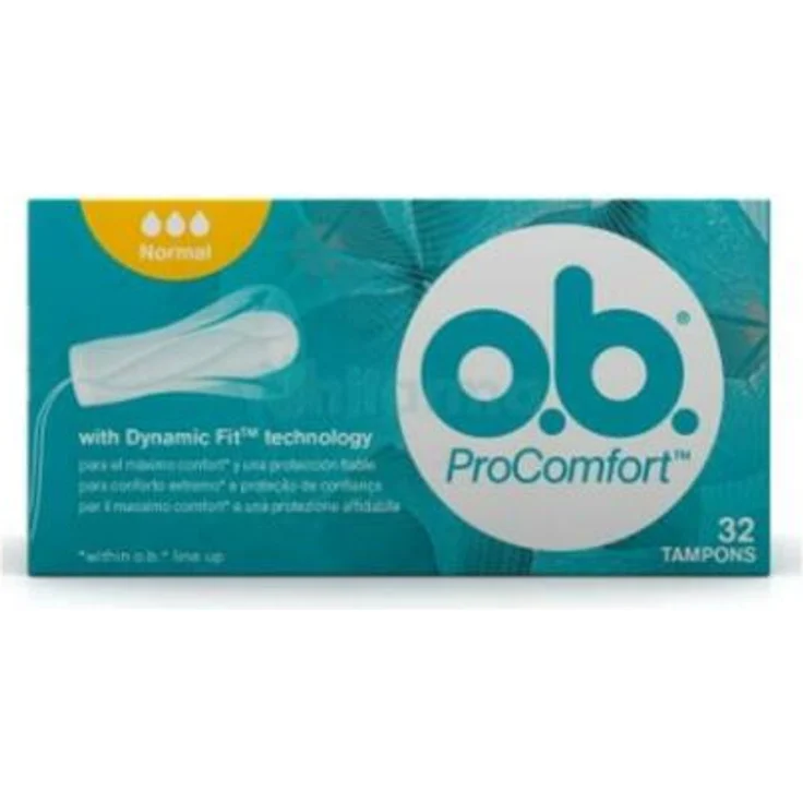 o.b. ProComfort Normal Tampons mit DynamicFit Technologie 32 Stück