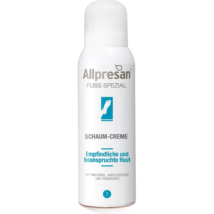 Allpresan Fuß-Schaum-Creme 1 Wundpflege 125 ml