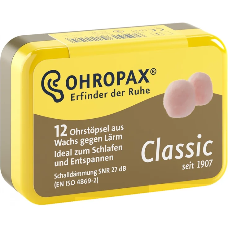 OHROPAX Geräuschschützer Classic 12 ST - Preisvergleich – Bild 1