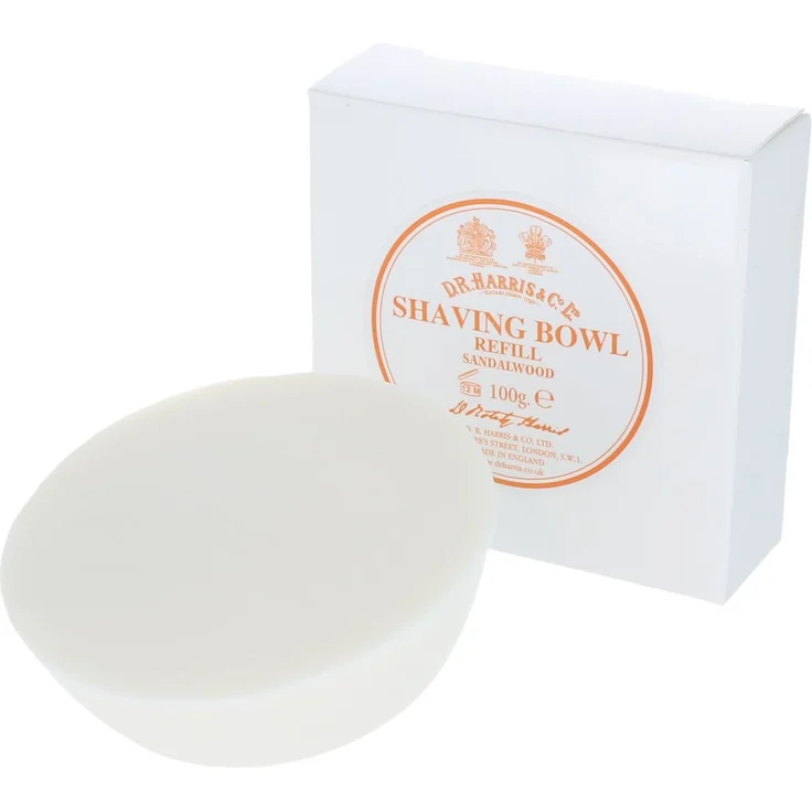 D.R. Harris Sandalwood Shave Soap Refill 100 g – Bild 1