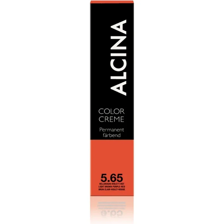 Alcina Color Creme Haarfarbe 5.65 hellbraun-violett-rot 60 ml