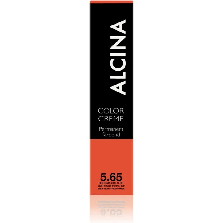 Alcina Color Creme Haarfarbe 5.65 hellbraun-violett-rot 60 ml