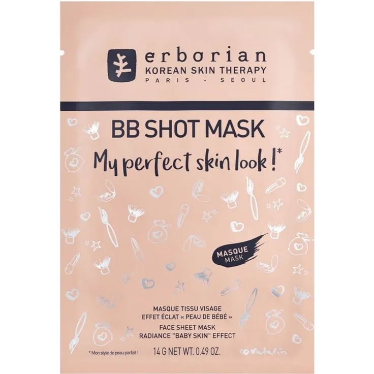 Erborian BB Shot Mask 5 g, spendet Feuchtigkeit, mindert Falten