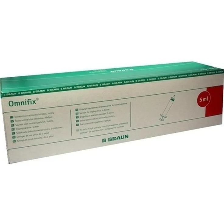 B. Braun Melsungen Omnifix Solo Spr.5 ml Luer Lock latexfrei 500 ml