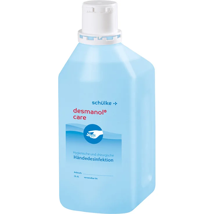 Schülke & Mayr Desmanol care alkoholische Händedesinfektion 1000 ml, hygienische Sauberkeit