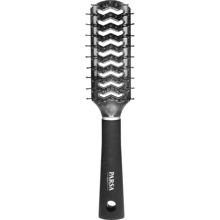 Parsa Beauty Haarbürste Trend Line Föhnbürste Mit Kunststoffpins Schwarz