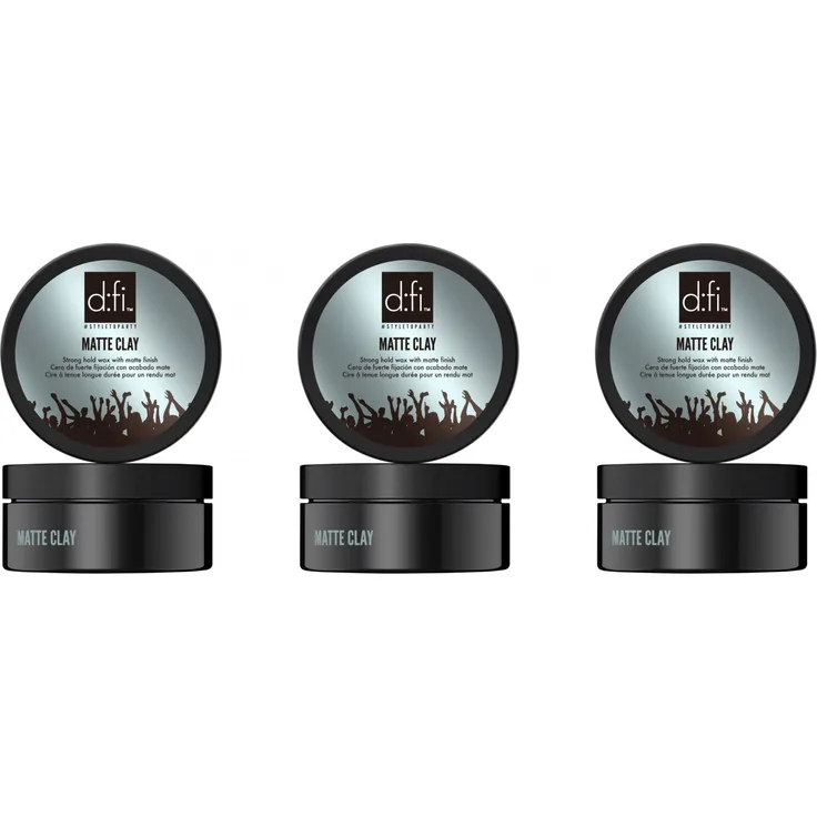 d:fi Matte Clay 3 x 75 g