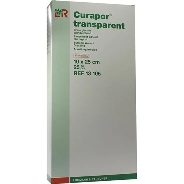 Lohmann & Rauscher Curapor Wundverband steril transparent 10x25 cm 25 St.