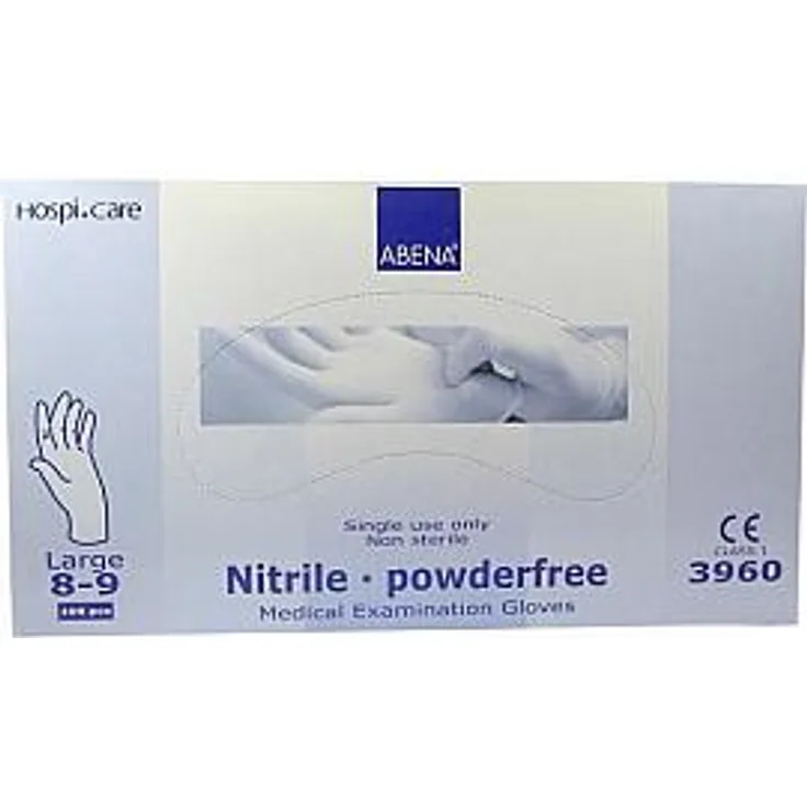 Abena Nitril Handschuhe ungepudert large 100 Stück