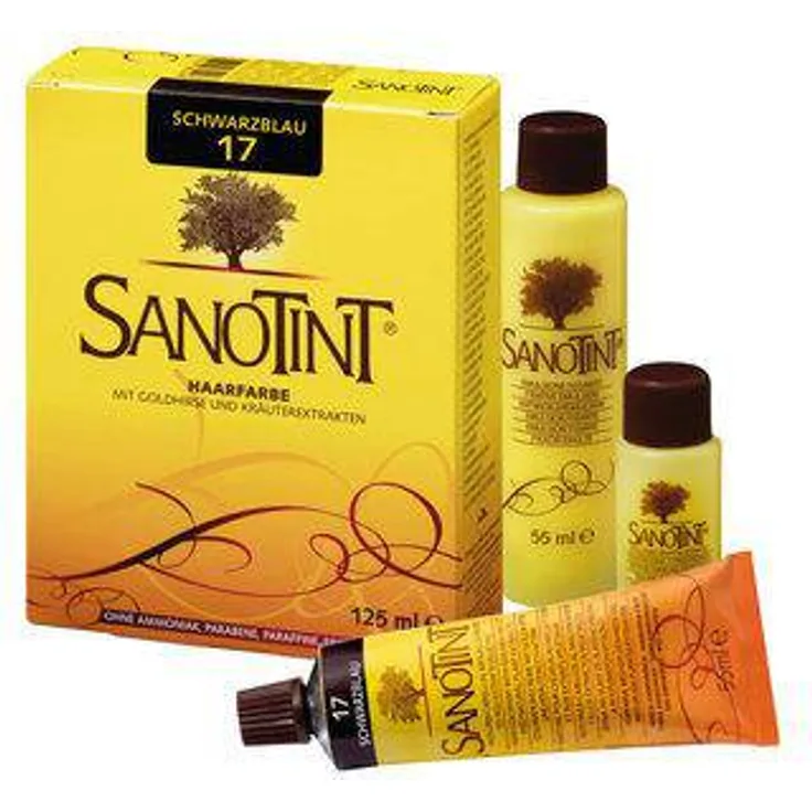 Firstorganicbaby Sanotint hair color no. 17 Black Blue, 125ml