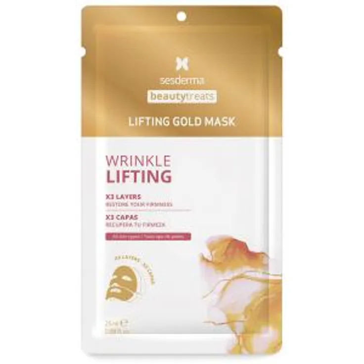 Sesderma Beauty Treats Lifting Gold Mask 25 ml mit Lifting Wirkung für reife Haut