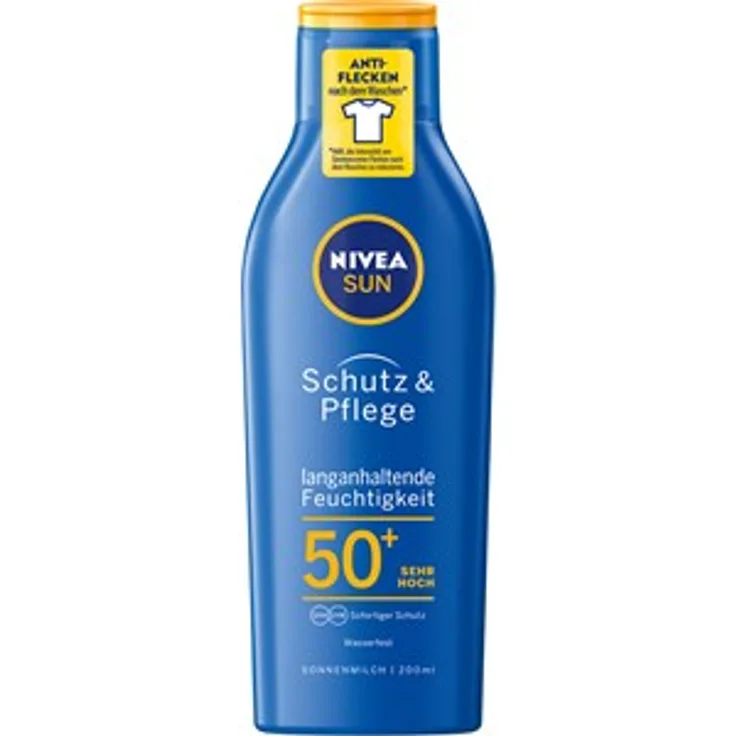Nivea Sun Schutz & Sonnenmilch LSF50 hoher Lichtschutzfaktor 200 ml