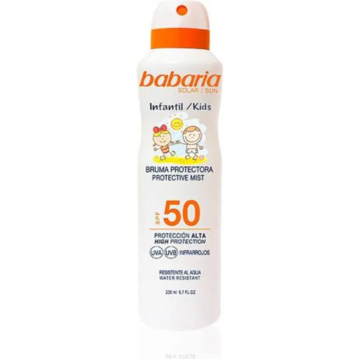 Babaria Kinder Sonnenschutz F50 200 ml