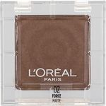 L'Oréal Paris Color Queen Oil Eyeshadow Intensiv pigmentierter Lidschatten mit pudriger und mit Ölen angereicherter Textur 4 g Farbton 02 Force Matte