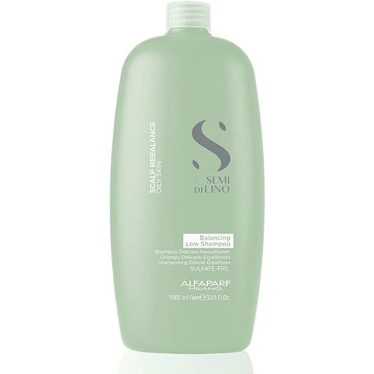 AlfaParf Milano Semi di Lino Scalp Rebalance Balancing Low Shampoo 1000 ml – Bild 1