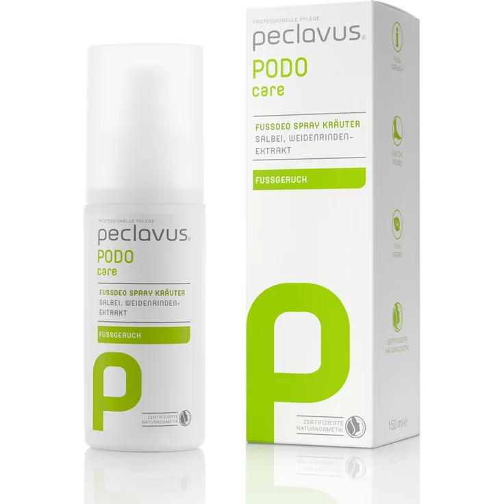Ruck Peclavus Podocare Fußdeo Spray Kräuter 150 ml