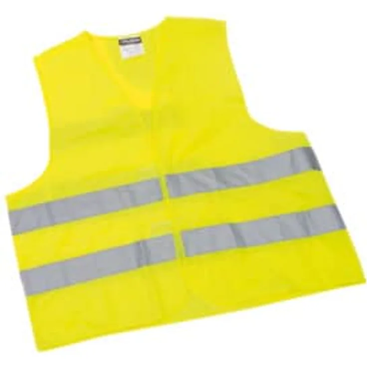 Leina-Werke 13101 Pannenwarnweste Polyester im Beutel, Gelb