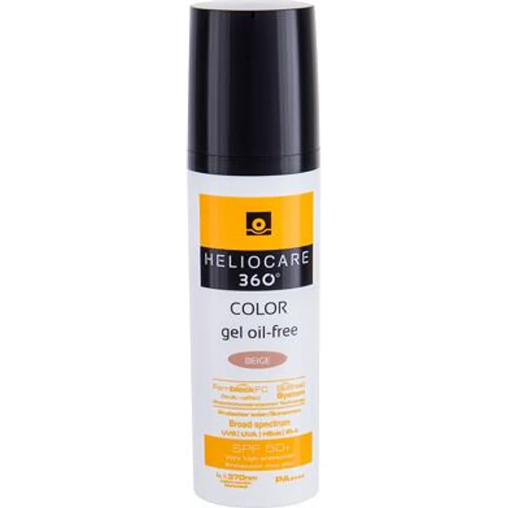 Heliocare 360° SPF50 Getöntes schützendes Gesichtsgel Beige 50 ml – Bild 1