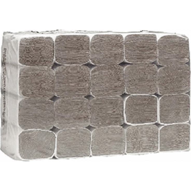 SCA Handtücher Zickzack-Falz 1-lagig 23x25 cm grau 20x250 Stück