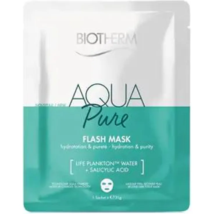 Biotherm Aqua Super Mask Pure Tuchmaske 35 g, für eine gepflegte Haut